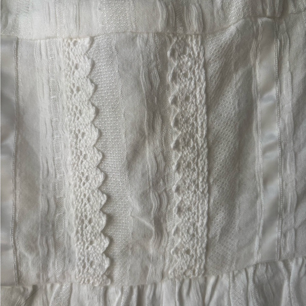 Commense Semi-Sheer Solid Square Neckline Short D… - image 8